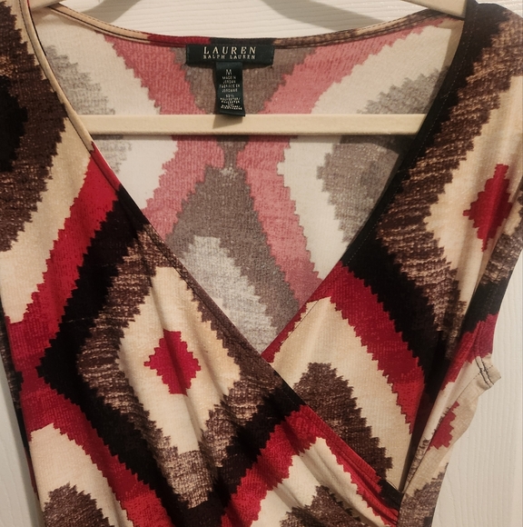 Ralph Lauren Ikat Pattern Eyecatching Sheath - Picture 4 of 5